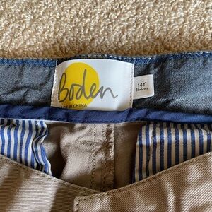 Boy’s Boden khaki pants 14Y